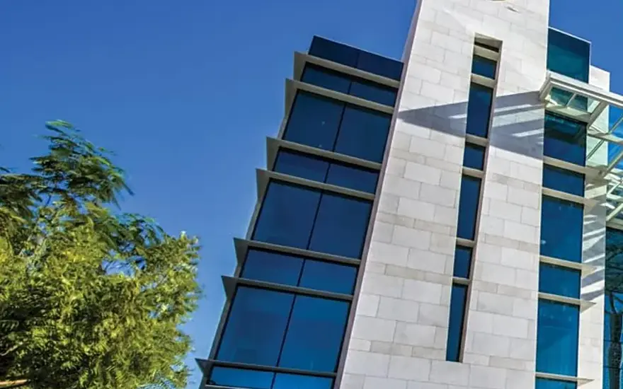 Commercial building with tenant sub-metering and energy analytics by Mecamac
