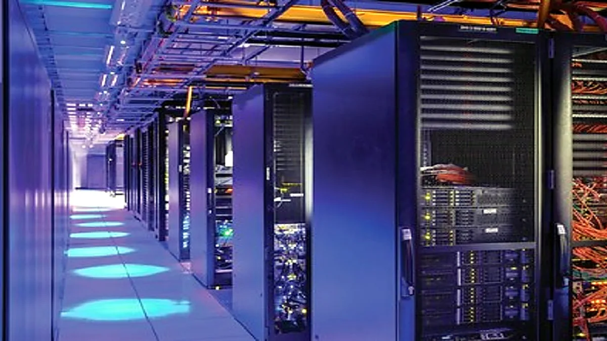 Precision cooling and aisle containment for technical spaces delivered by Mecamac