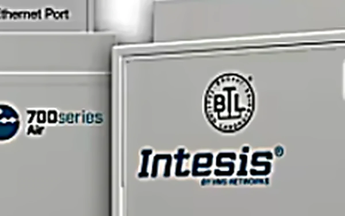 Intesis protocol gateway — brings HVAC plant, meters and legacy panels onto KNX, BACnet or Modbus