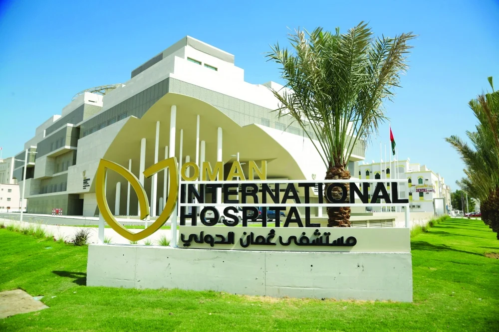 Oman International Hospital lighting and dimming control by Mecamac