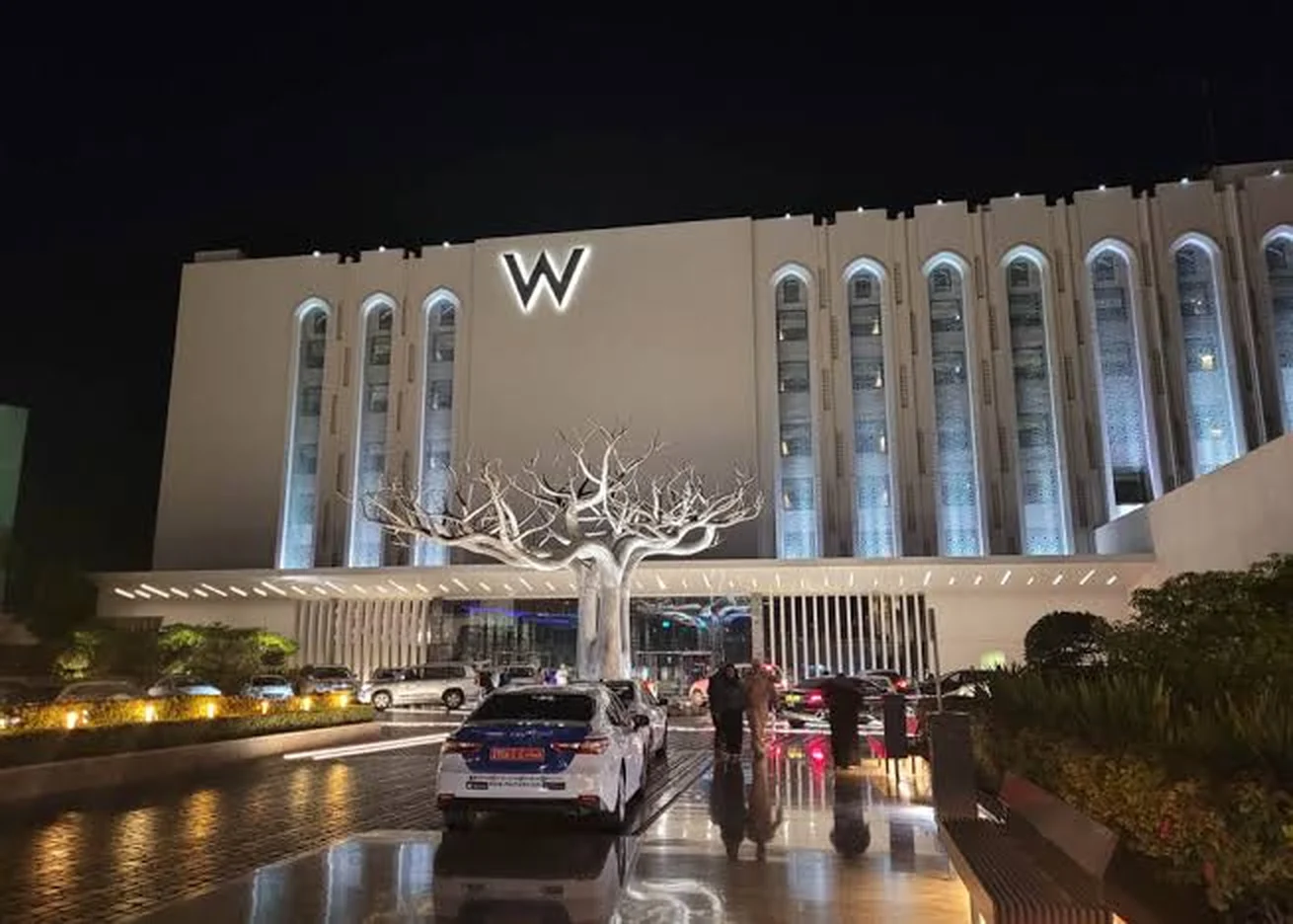 W Hotel DMX lighting control and HVAC ducting by Mecamac