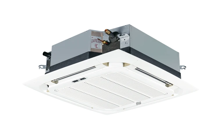 RUUD UC series ceiling cassette unit supplied by Mecamac in Oman