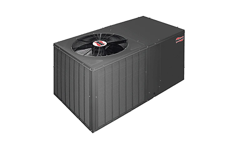 RUUD VSNM packaged rooftop unit supplied by Mecamac in Oman