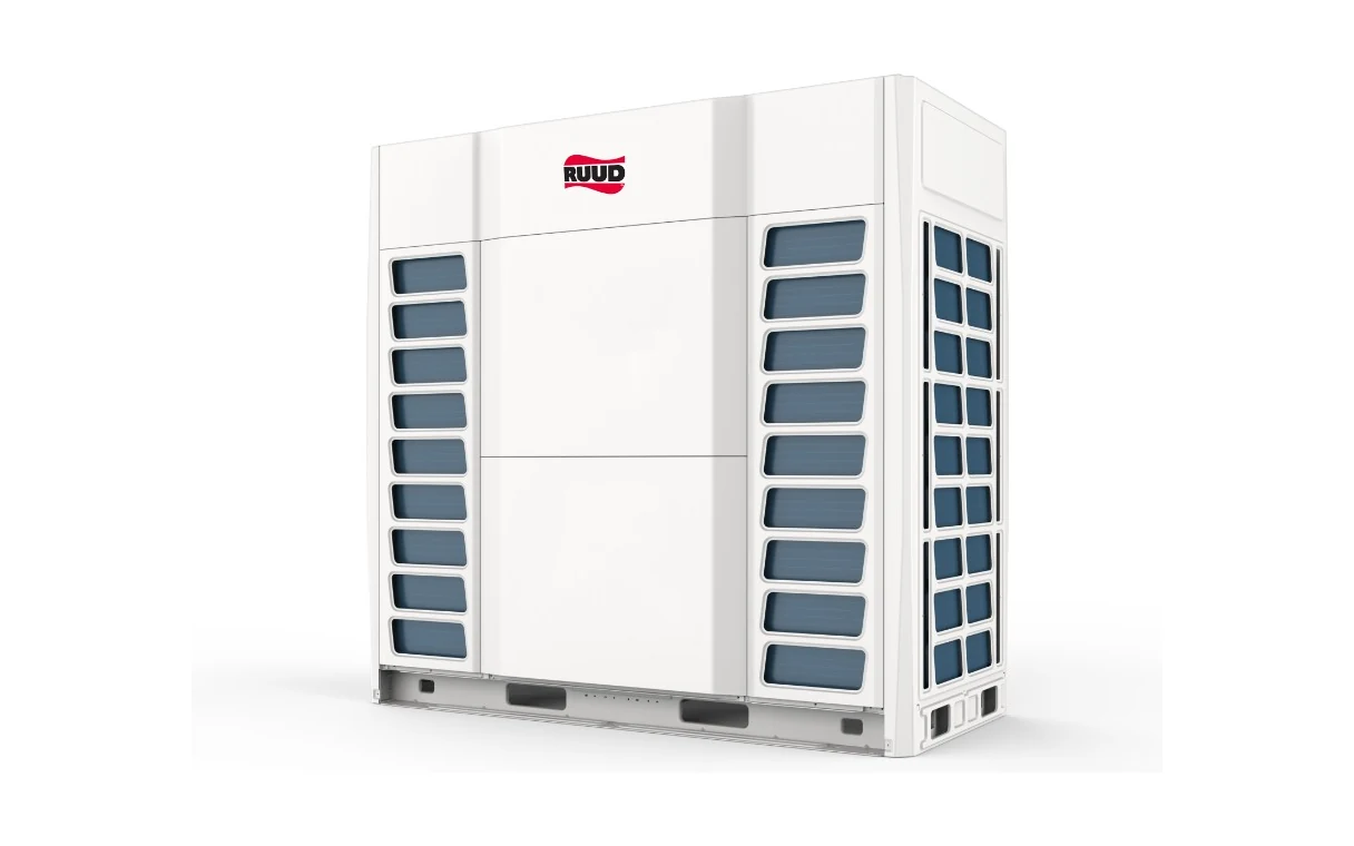 RUUD VRF outdoor and indoor unit family supplied by Mecamac in Oman
